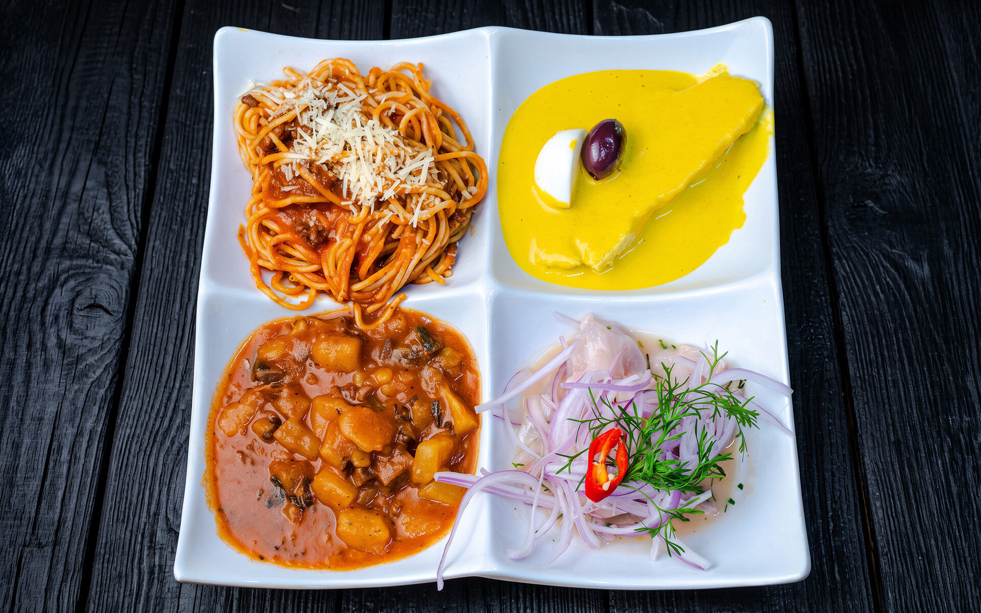 Plato servido en Maicelo Restobar